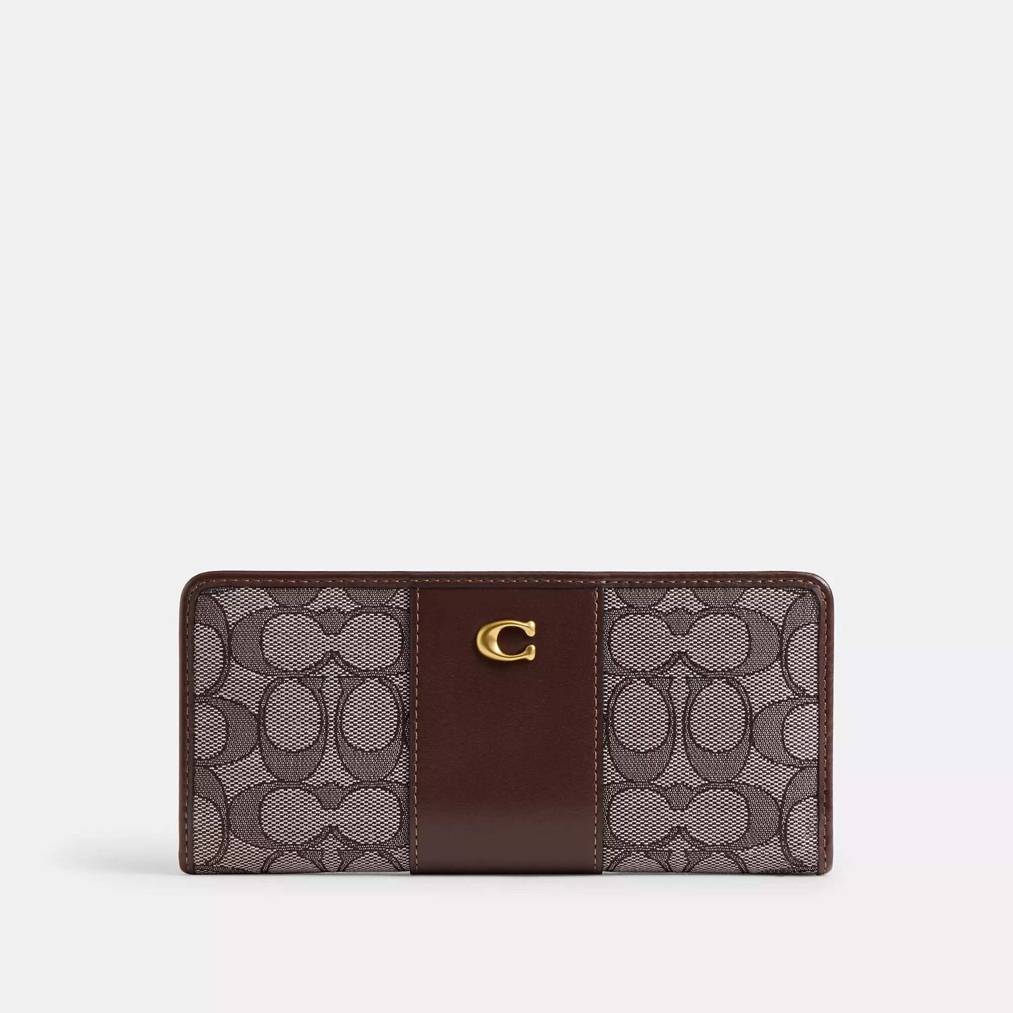 Essential Slim Wallet In Signature Jacquard | Coach (US)