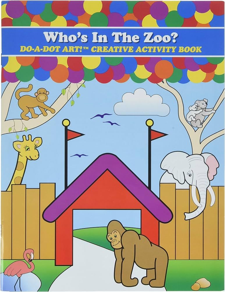 Who's in the Zoo Creative Activity Coloring Book | Amazon (US)