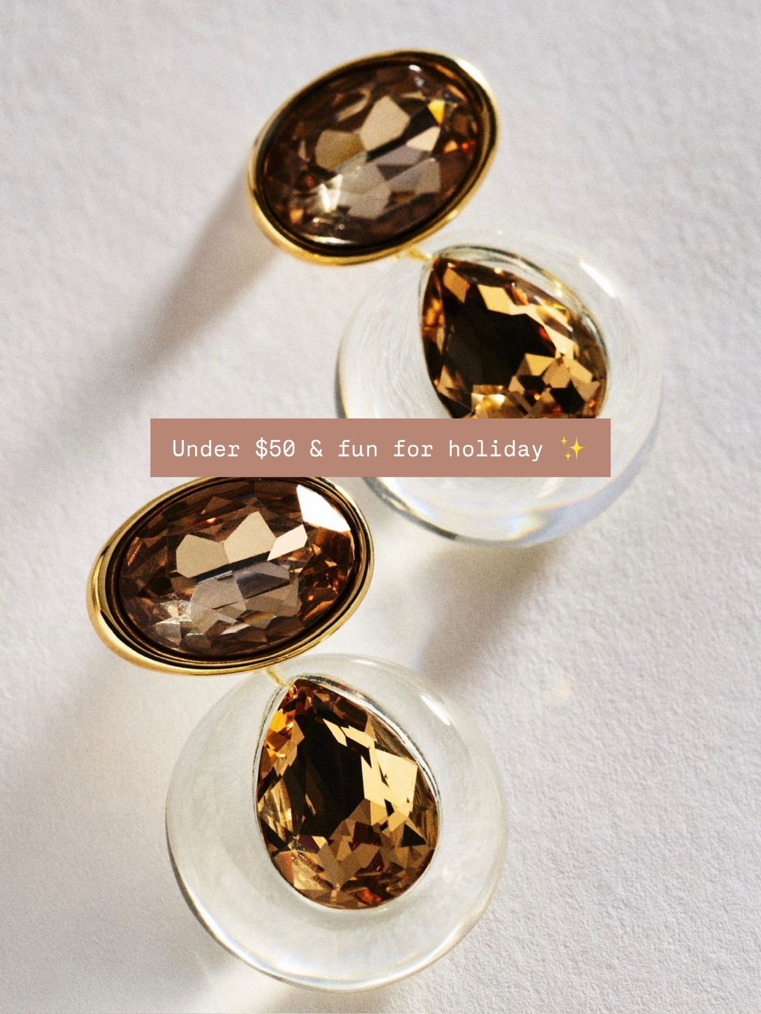 Anthropologie has amazing options for fun, statement jewelry if you ever need some for a party, wedding, etc! 

Loverly Grey, Anthropologie, holiday looks, statement earrings, statement accessories