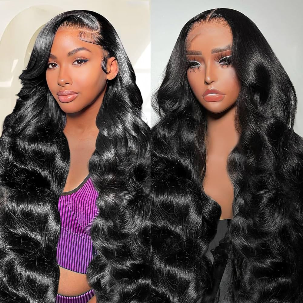 Body Wave Lace Front Wigs Human Hair 13x4 HD Transparent Lace Frontal Wigs Human Hair for Women B... | Amazon (US)