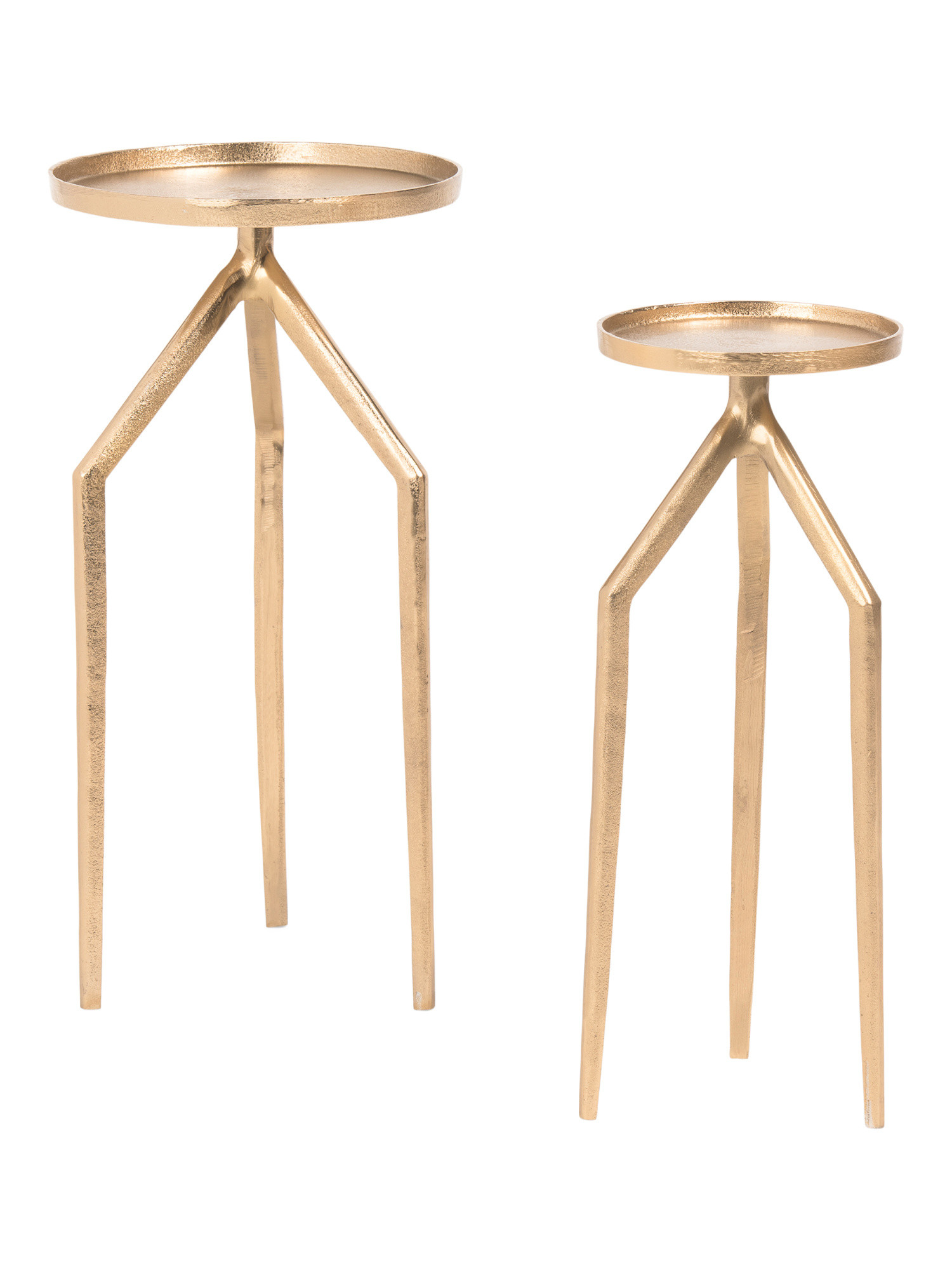 2pc Aluminum Drink Tables Set | TJ Maxx