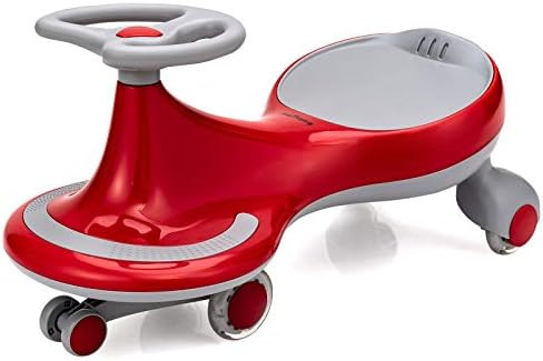 BABY JOY Wiggle Car for Kids, Swing Car with LED Flashing Wheels, No Batteries, Gears or Pedals, ... | Amazon (US)