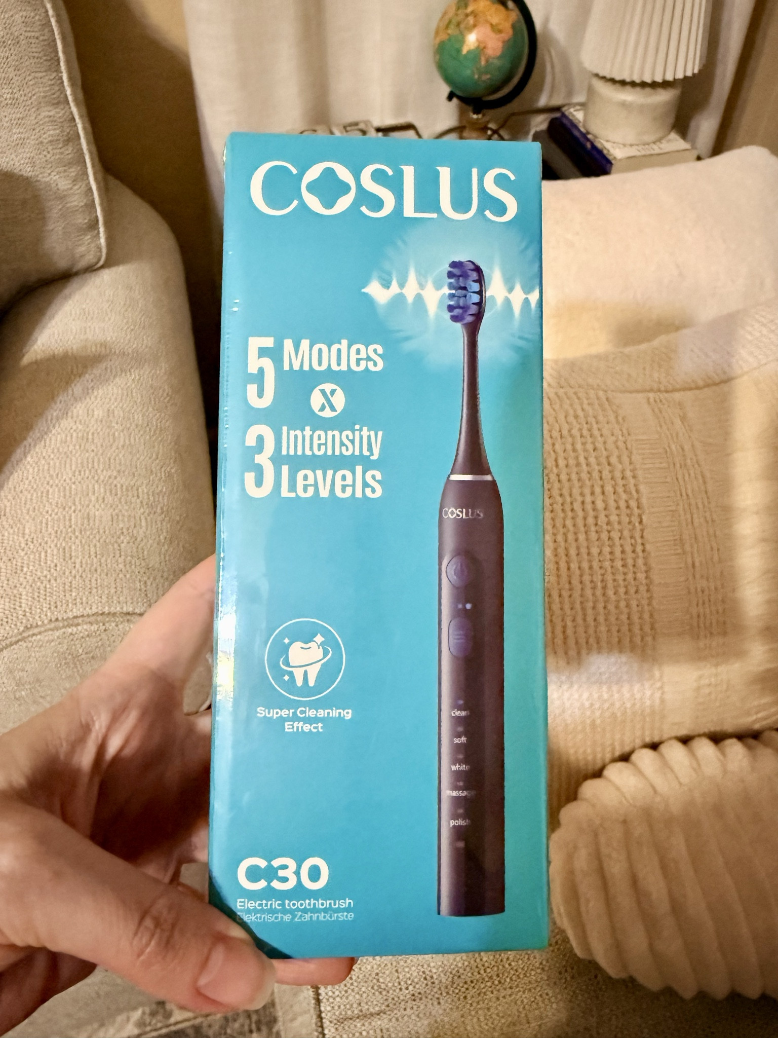 Electric toothbrush on sale, just under $10. 3 Intensities & 5 Modes Customized for Effective Yet Gentle Cleaning - 2 Types of Heads for Gentle or Daily Care. 




#LTKselfcare #LTKHome #LTKBeauty