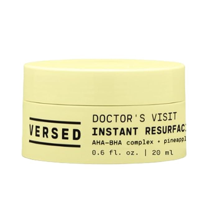 Versed Doctor's Visit Skin Resurfacing Face Mask - Glycolic Acid + Lactic Acid Face Exfoliant for... | Amazon (US)