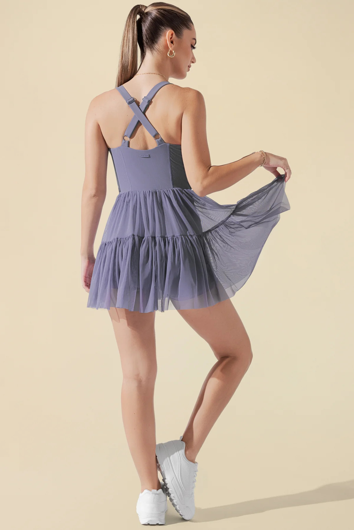 Corset Pirouette Dress - Lilac | POPFLEX