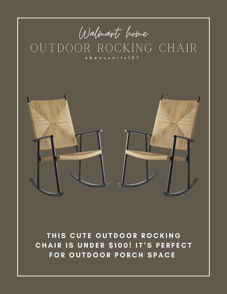 Shop this cute rocking chair for your porch space for under $100!

#LTKhome #LTKsalealert #LTKfindsunder100