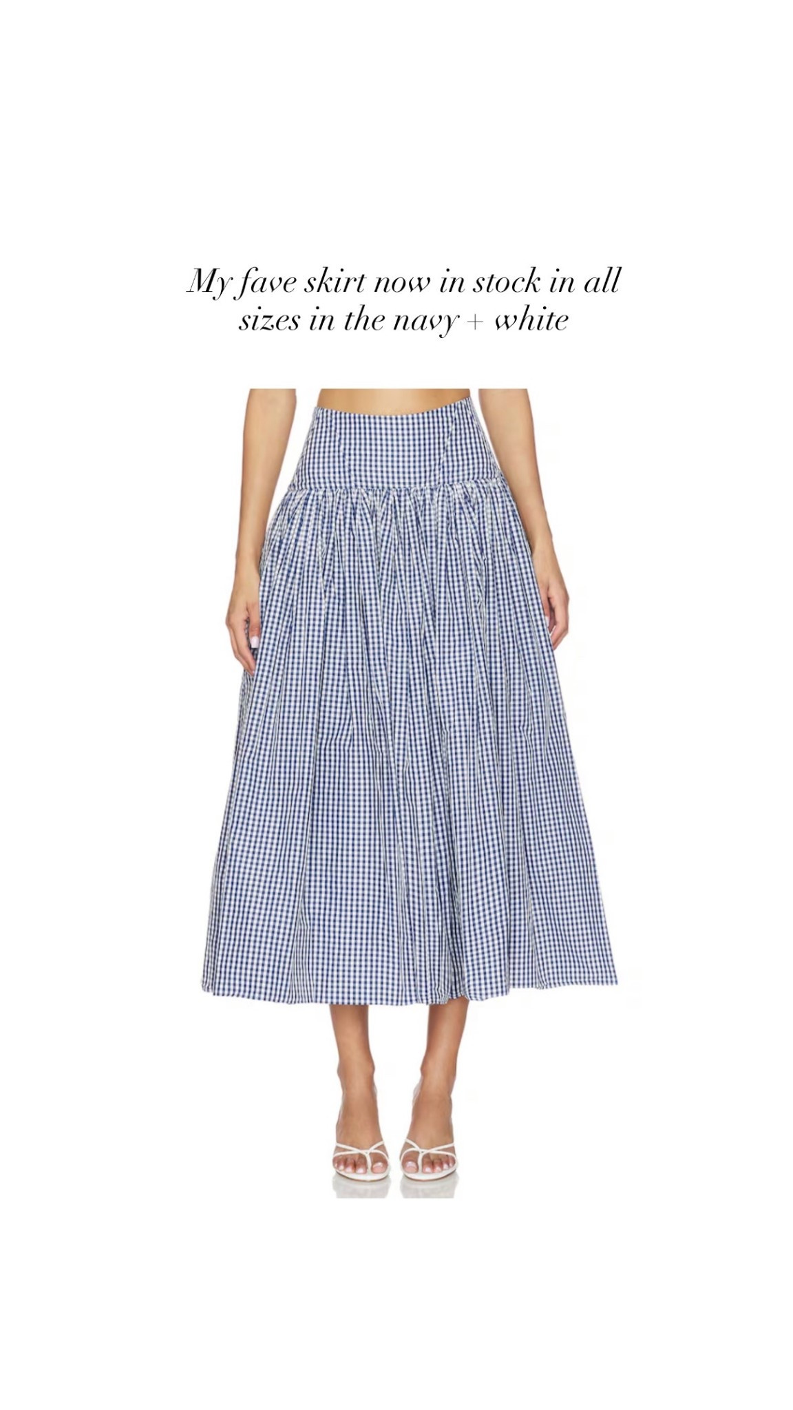 Runs true to size. Gingham taffeta skirt, Alexis Havara skirt. 

#LTKSeasonal