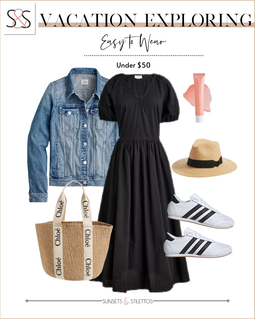 This dress is great for date night or your vacation off! Dress down with these comfortable Adidas sneakers for an amazing look!

Sunsets and Stilettos, resort, adidas sneakers 

#LTKOver40 #LTKTravel #LTKStyleTip