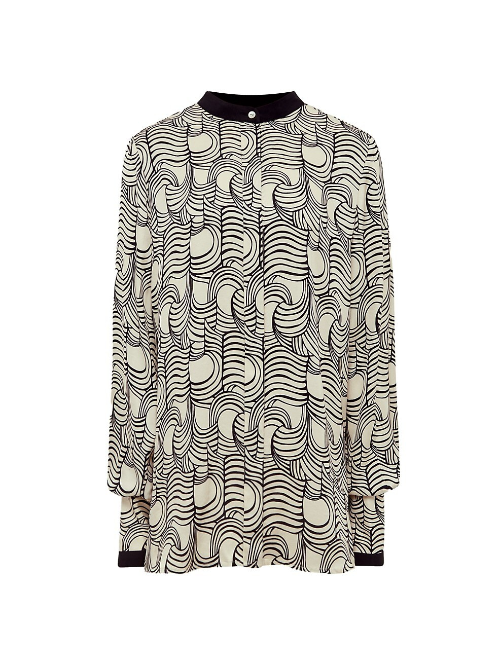 Jess Geometric Buttoned Shirt | Saks Fifth Avenue