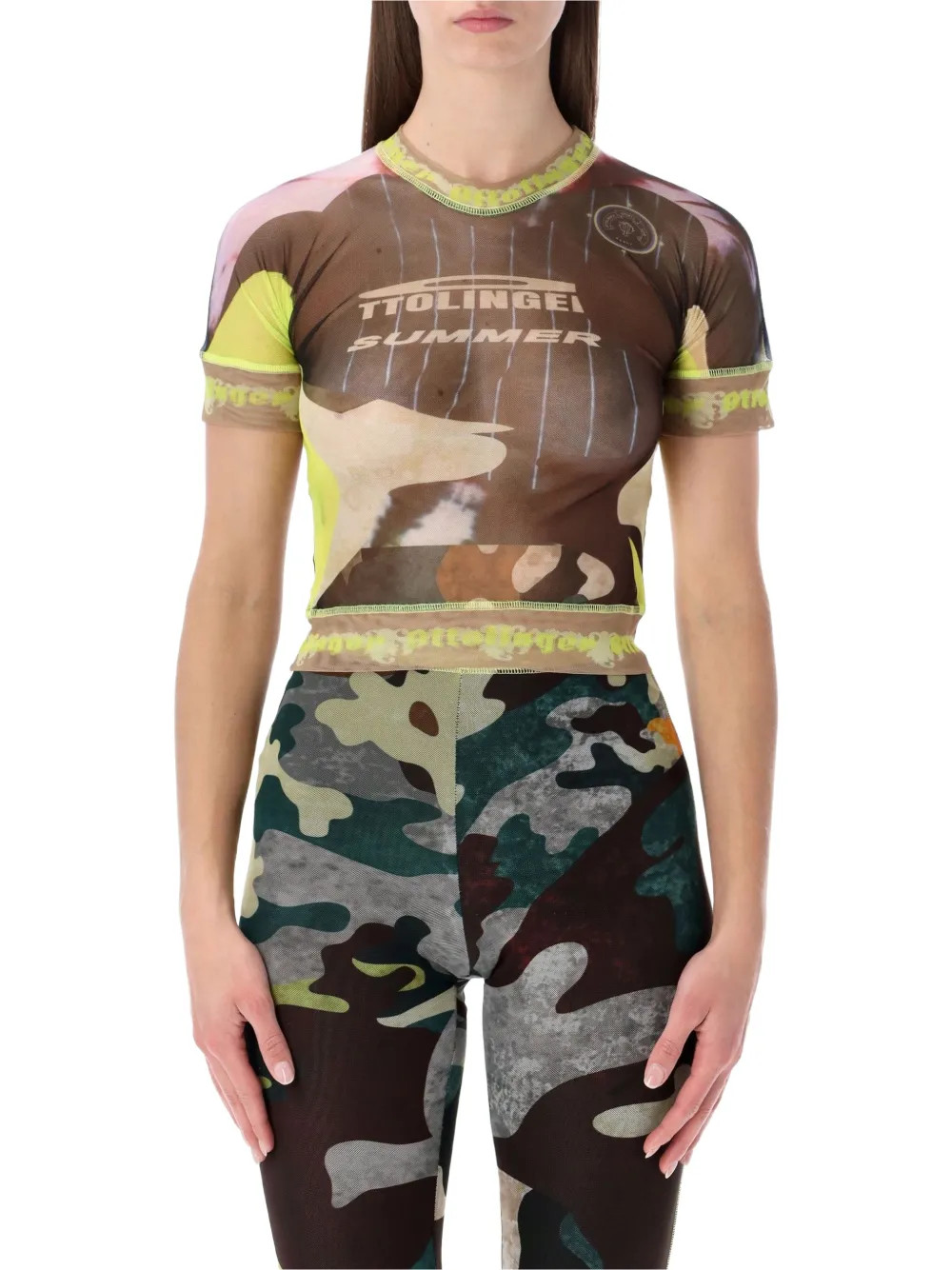 Ottolingercamouflage T-shirt | Farfetch Global