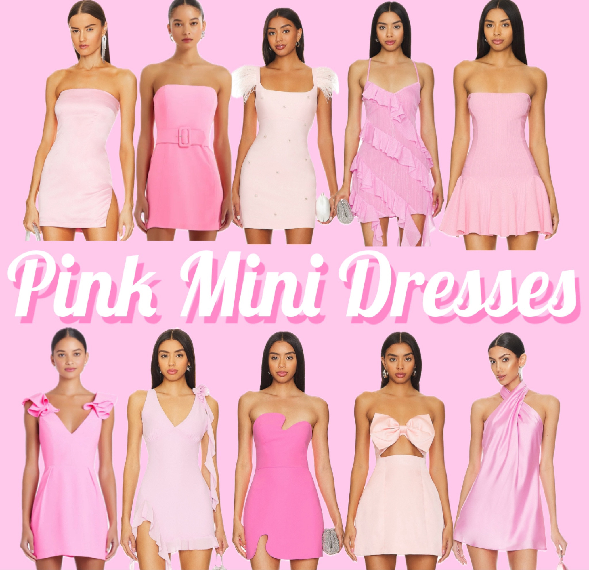 Pink mini Dresses 


#LTKBacktoSchool #LTKParties #LTKSeasonal