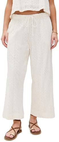 Z SUPPLY Women's Romi Eyelet Pants | Amazon (US)