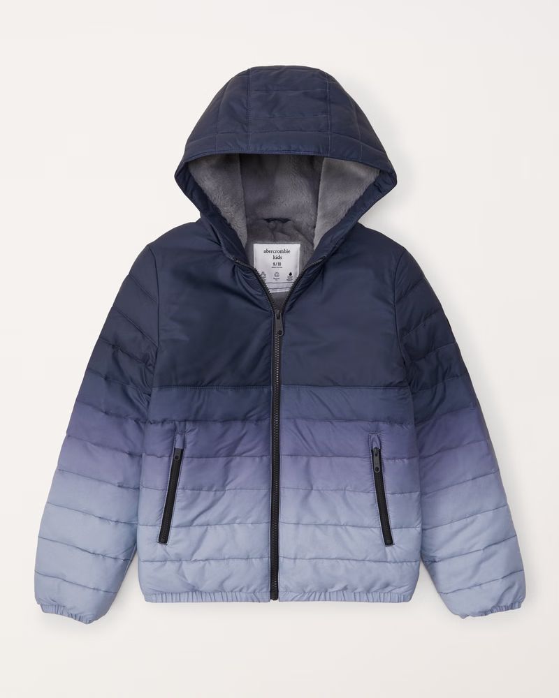 boys a&f cozy puffer | boys coats & jackets | Abercrombie.com | Abercrombie & Fitch (US)
