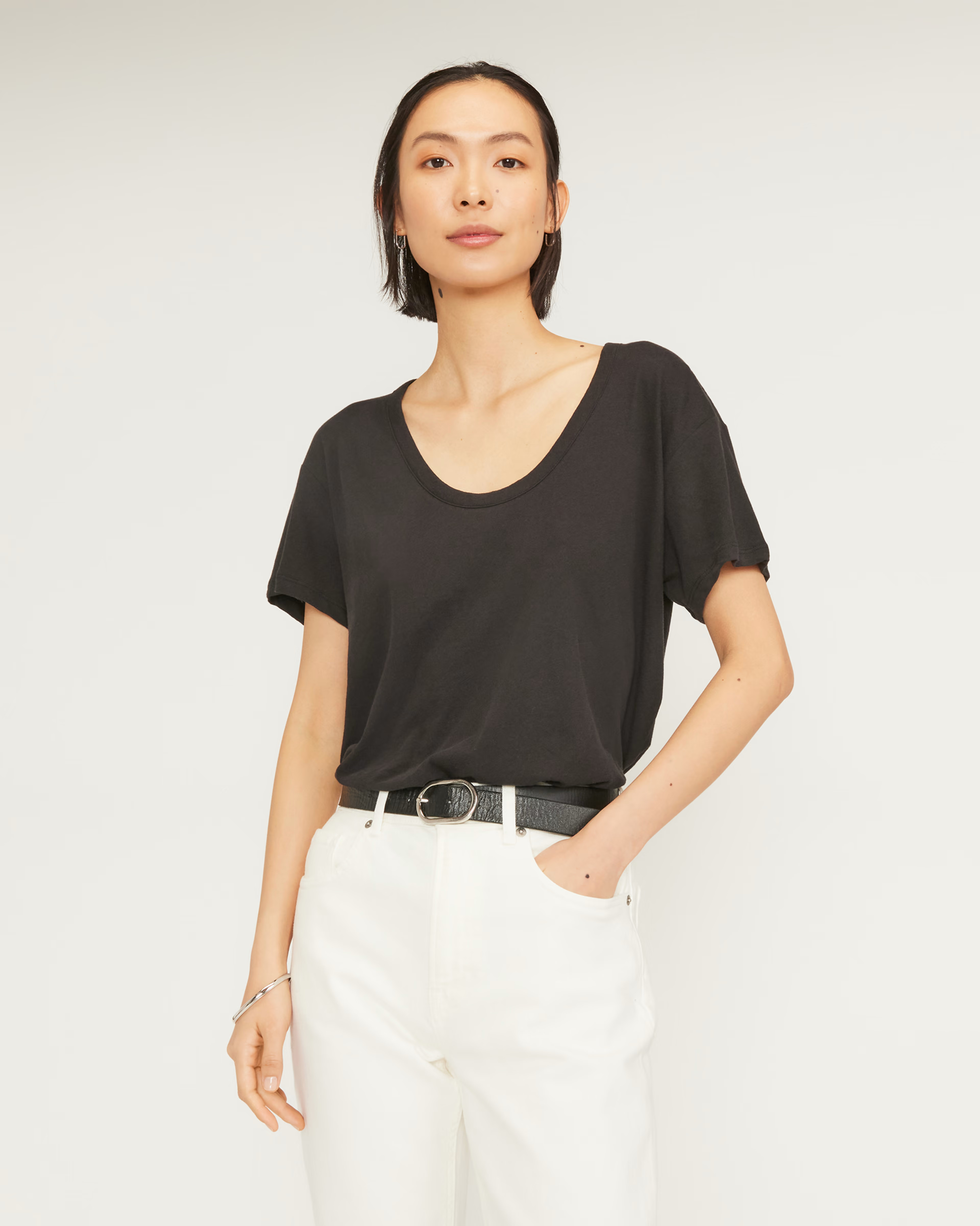 The Air Scoop-Neck Tee | Everlane