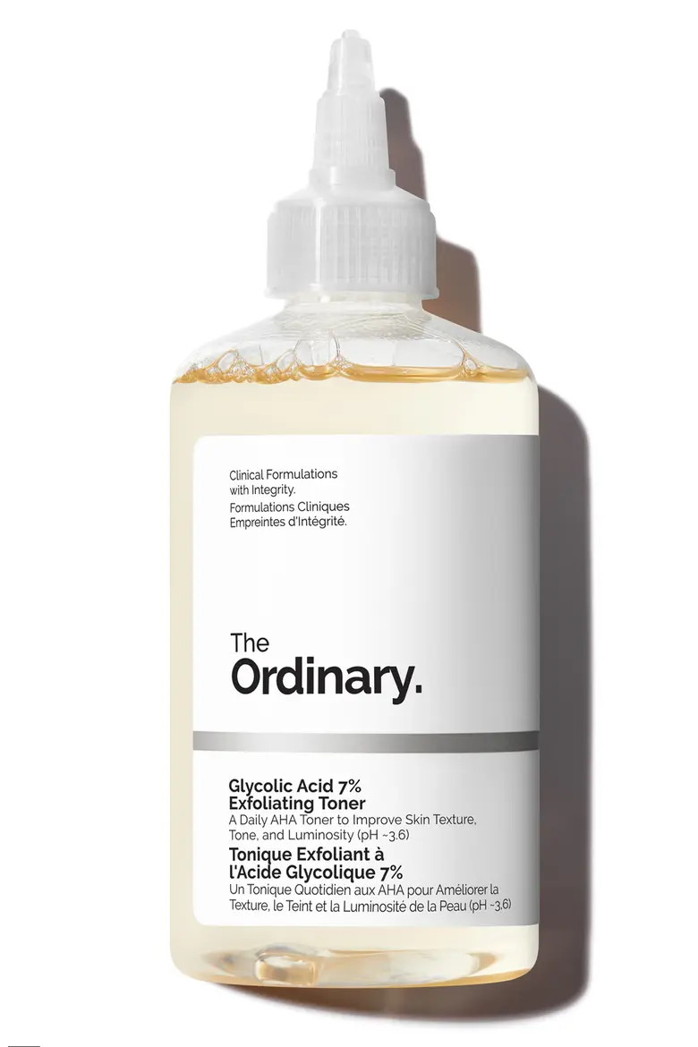 Glycolic Acid 7% Exfoliating and Brightening Daily Toner (Women) | Nordstrom | Nordstrom