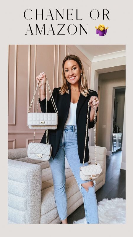 Chanel look for less bags from Amazon! #founditonamazon 

Lee Anne Benjamin 🤍

#LTKstyletip #LTKitbag #LTKunder100