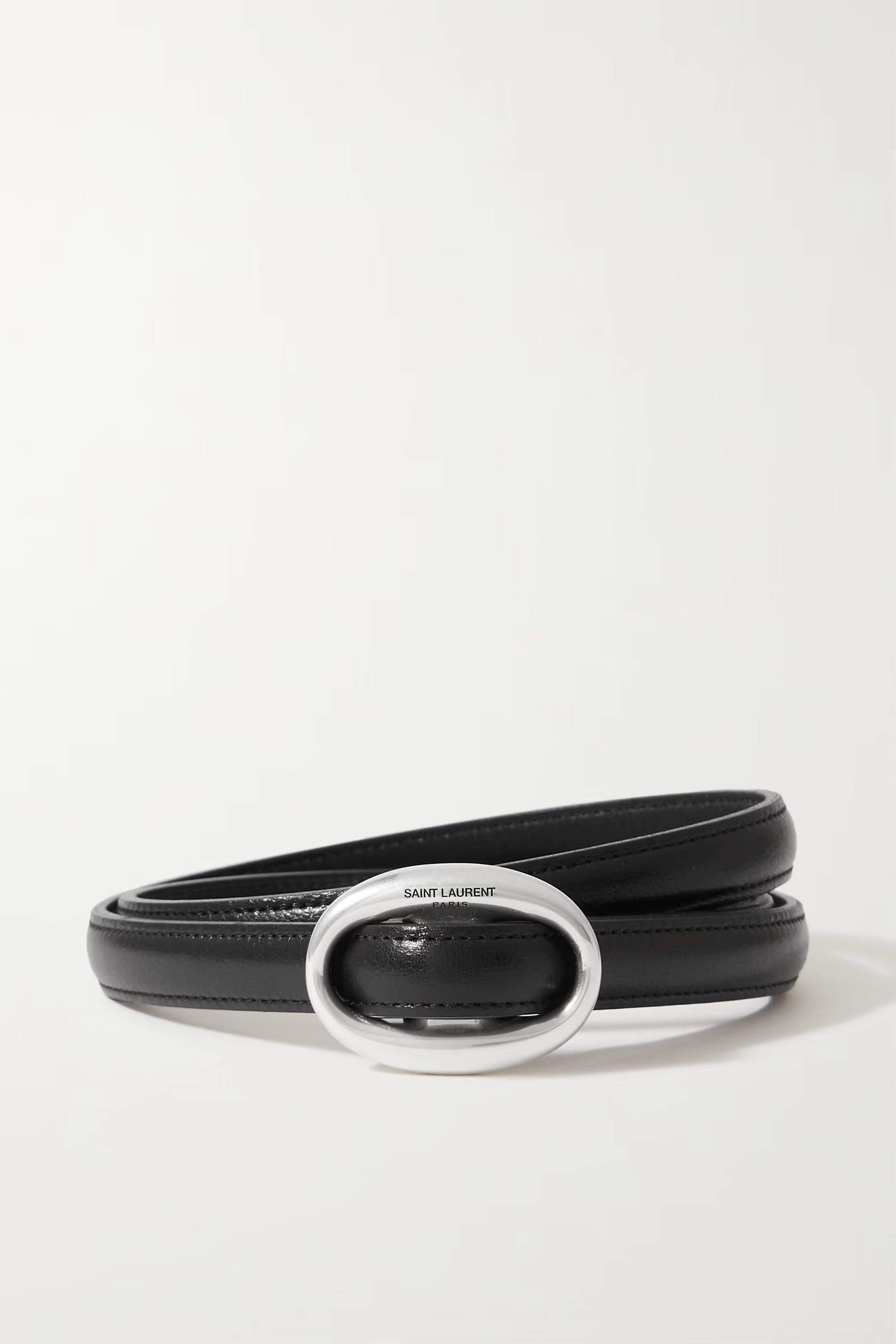 Glossed-leather belt | NET-A-PORTER (US)