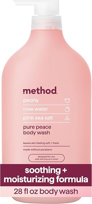 Method Body Wash, Pure Peace, Paraben and Phthalate Free, 28 oz (Pack of 1) | Amazon (US)