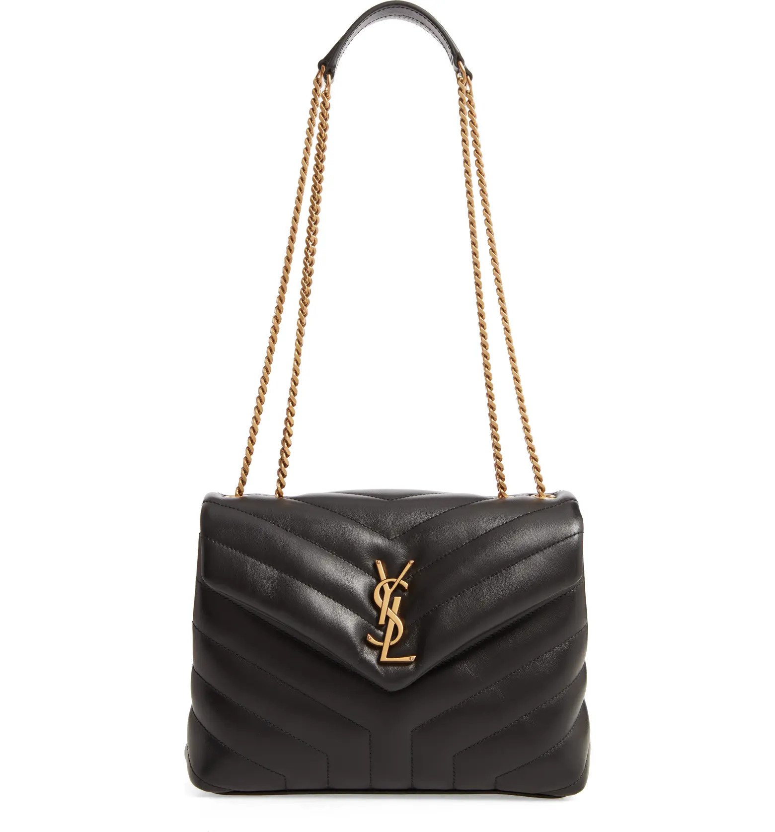 Saint Laurent Small Loulou Leather Shoulder Bag | Nordstrom | Nordstrom