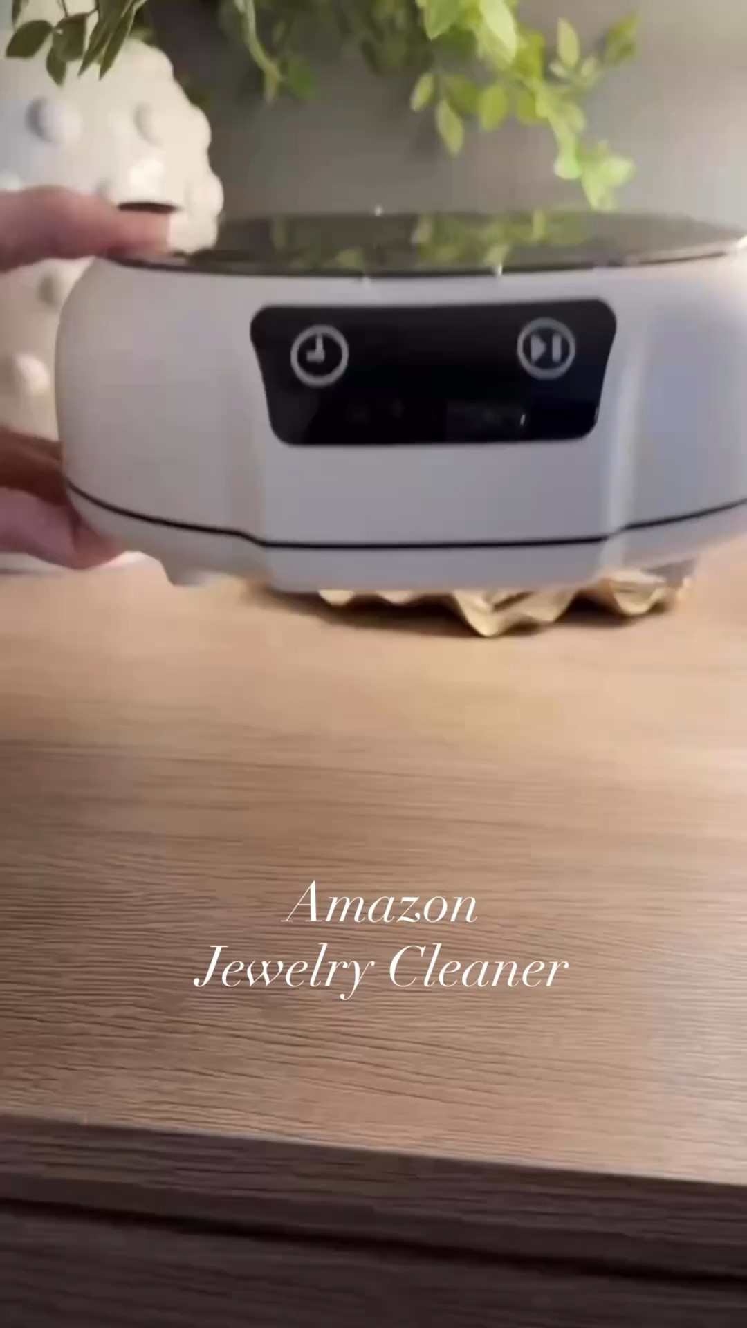 This ultrasonic jewelry cleaner makes it so easy to freshen up your jewelry at home. It helps remove built-up dirt and dullness, and I love how quick and simple it is to use when my rings need a little refresh.

#LTKhome #LTKfinds #jewelrycleaner #ultrasoniccleaner #jewelrycare #amazonfinds #cleaningfavorites #homefavorites #ringcleaner #amazonhomefinds