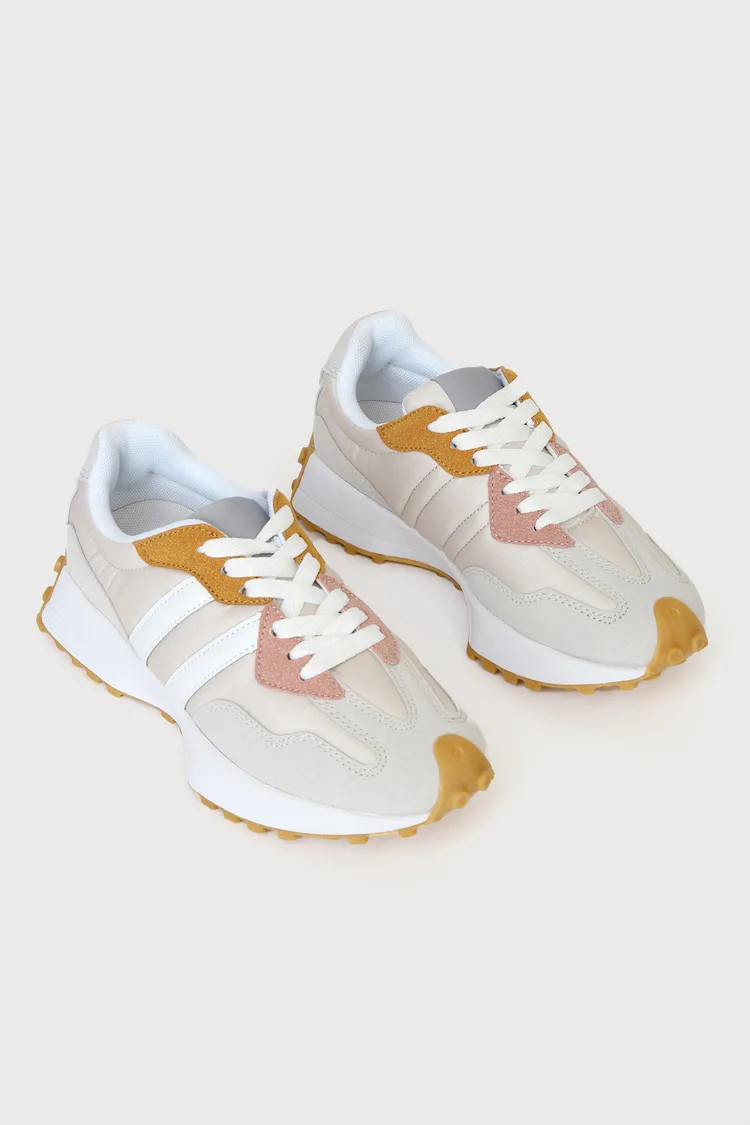 Mitra Taupe Chunky Sneakers | Lulus (US)