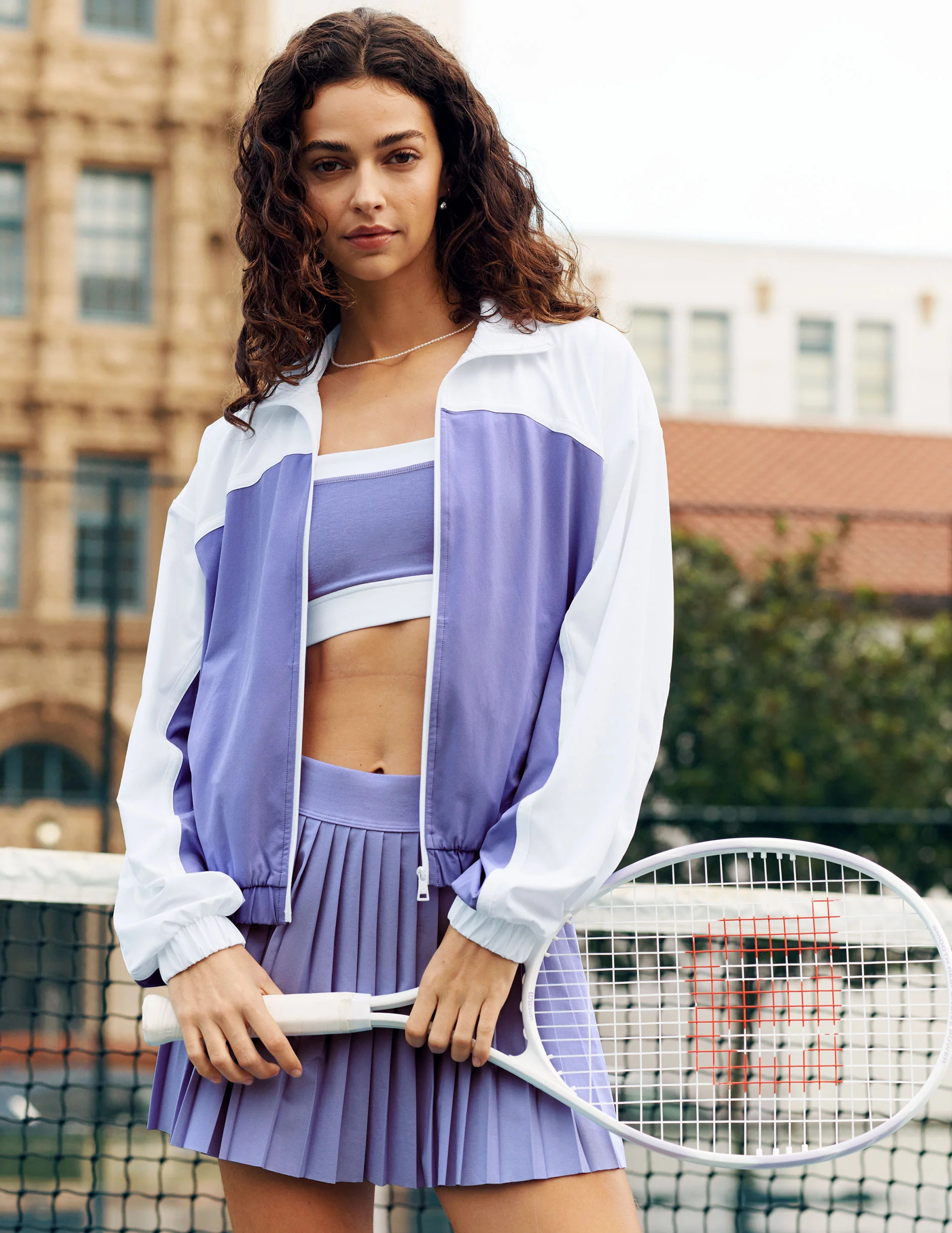 Colorblock Go Retro Jacket | Beyond Yoga | Beyond Yoga