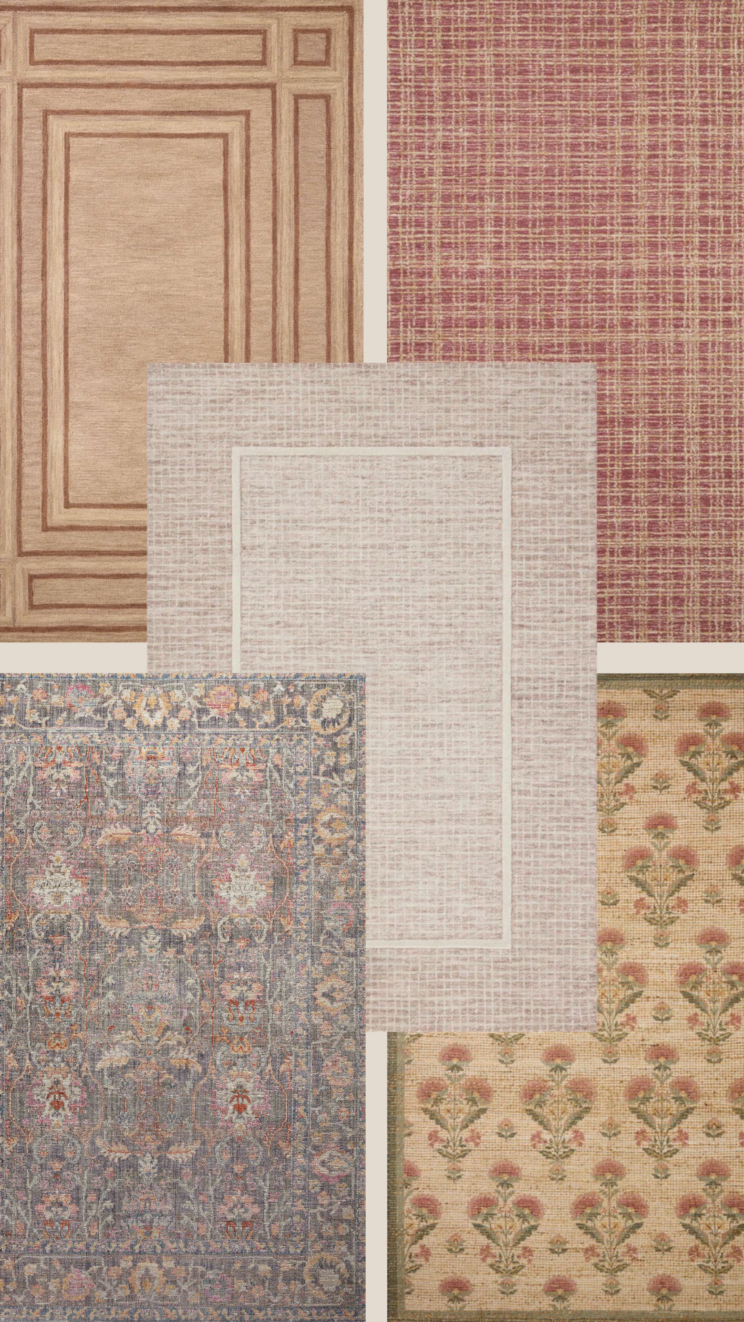 Pink rugs from our CLJ x Loloi collection on sale! 

 #LTKHome #LTKSaleAlert