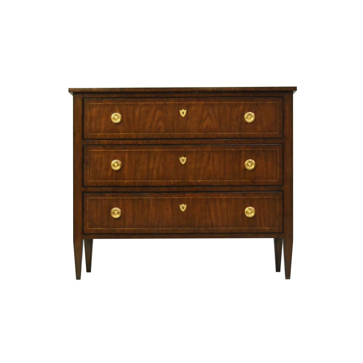 Solid Wood 44'' W 3 - Drawer Dresser | Wayfair North America