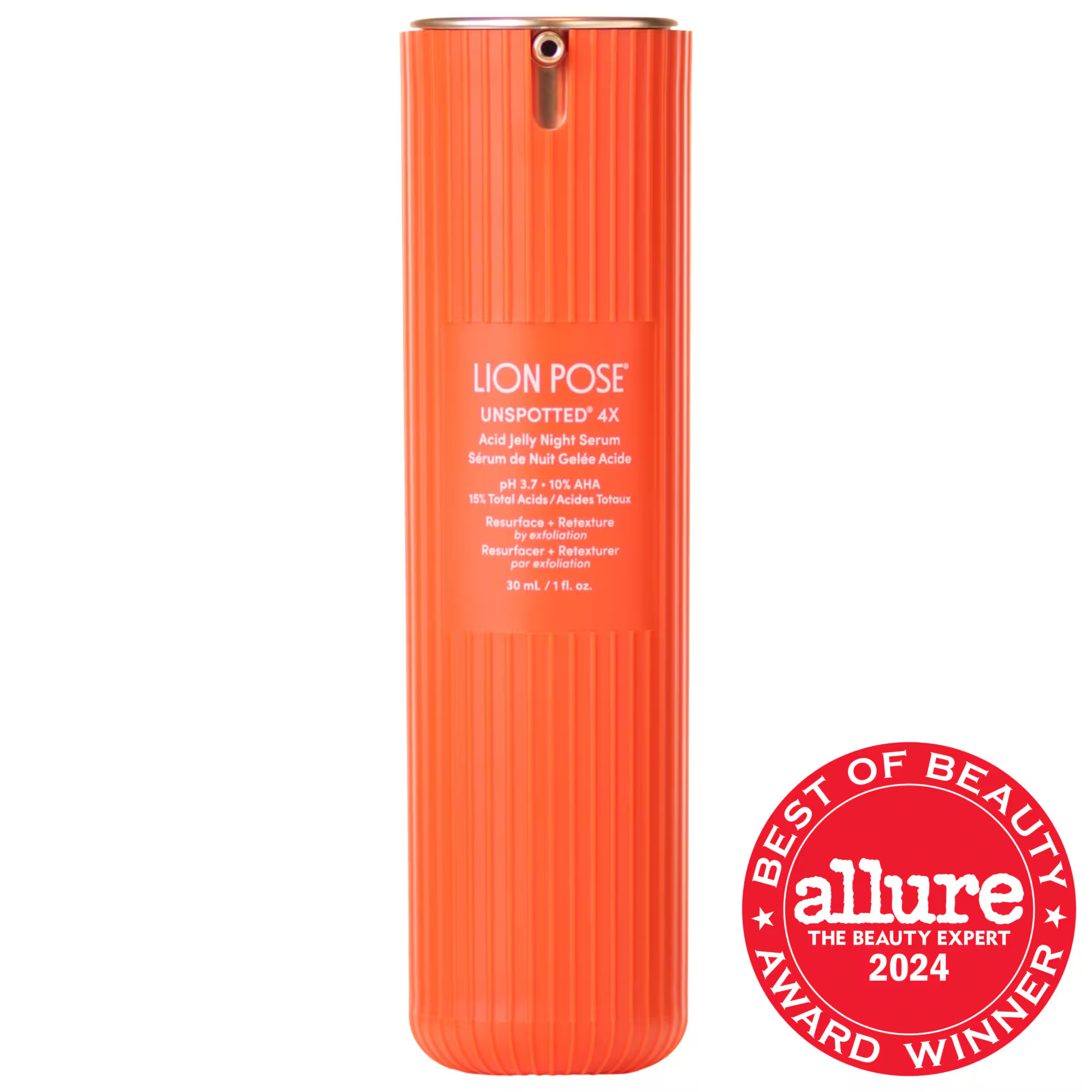 Lion Pose UNSPOTTED 4X Dark Spot + Hyperpigmentation AHA Serum 1 oz / 30 ml | Sephora (US)