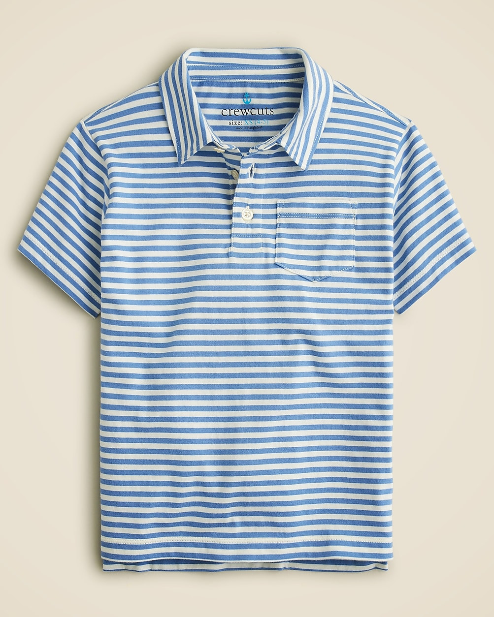 Kids' short-sleeve polo shirt in stripe | J. Crew US