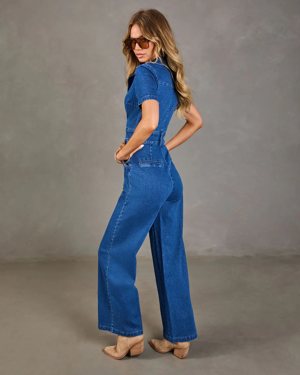 Honey Spur Denim Jumpsuit | VICI