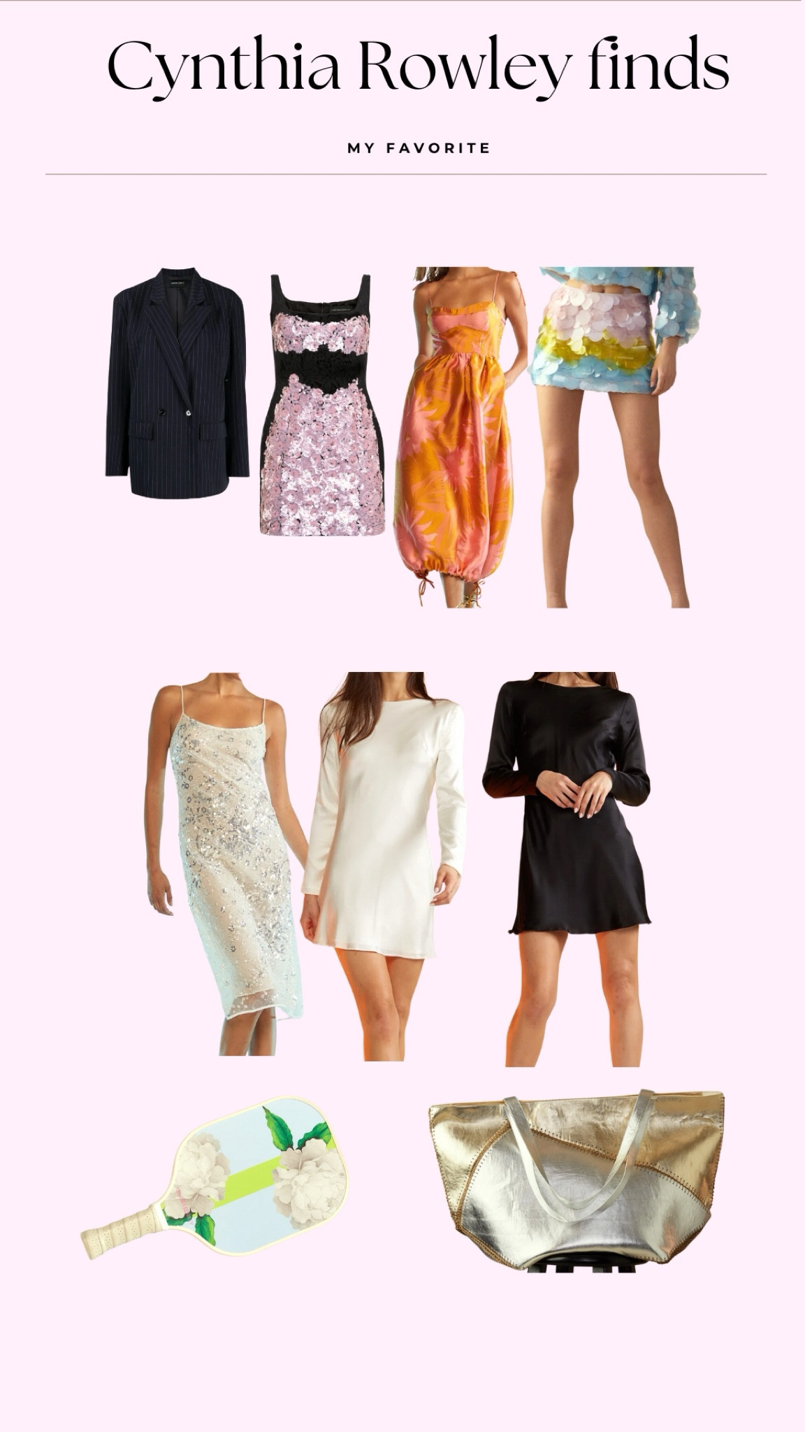 Cynthia Rowley finds!

#LTKParties #LTKSeasonal #LTKWorkwear