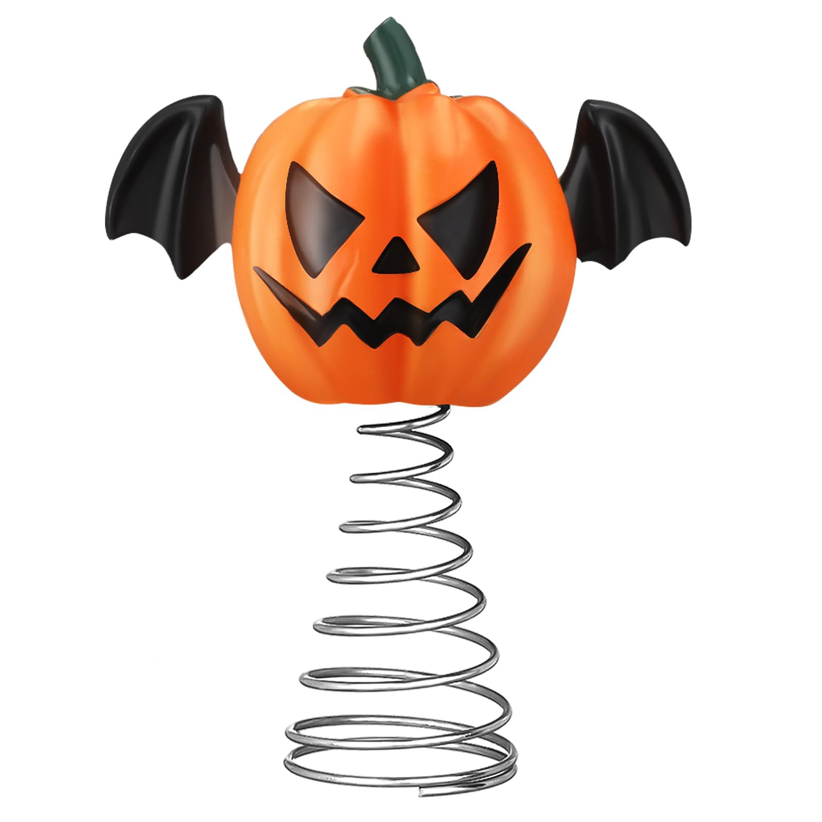 Queekay Halloween Pumpkin Miniature Tree Topper Spooky 4 Inches Mini Christmas Tree Ornaments for... | Amazon (US)