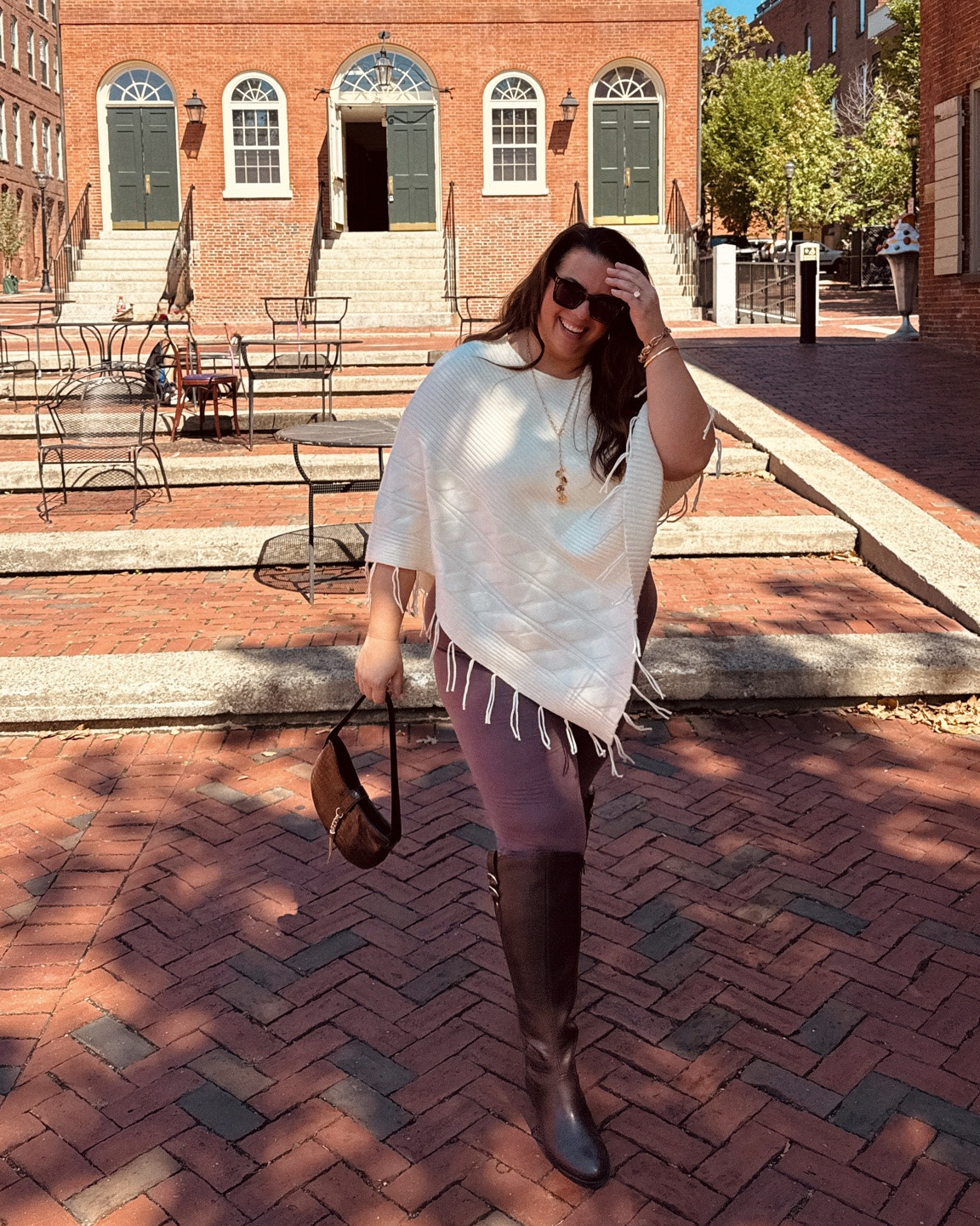 All the plus size fall outfits I wore on my bachelorette trip to Salem - use code CRULLA for 35% off at checkout on @ullapopken
