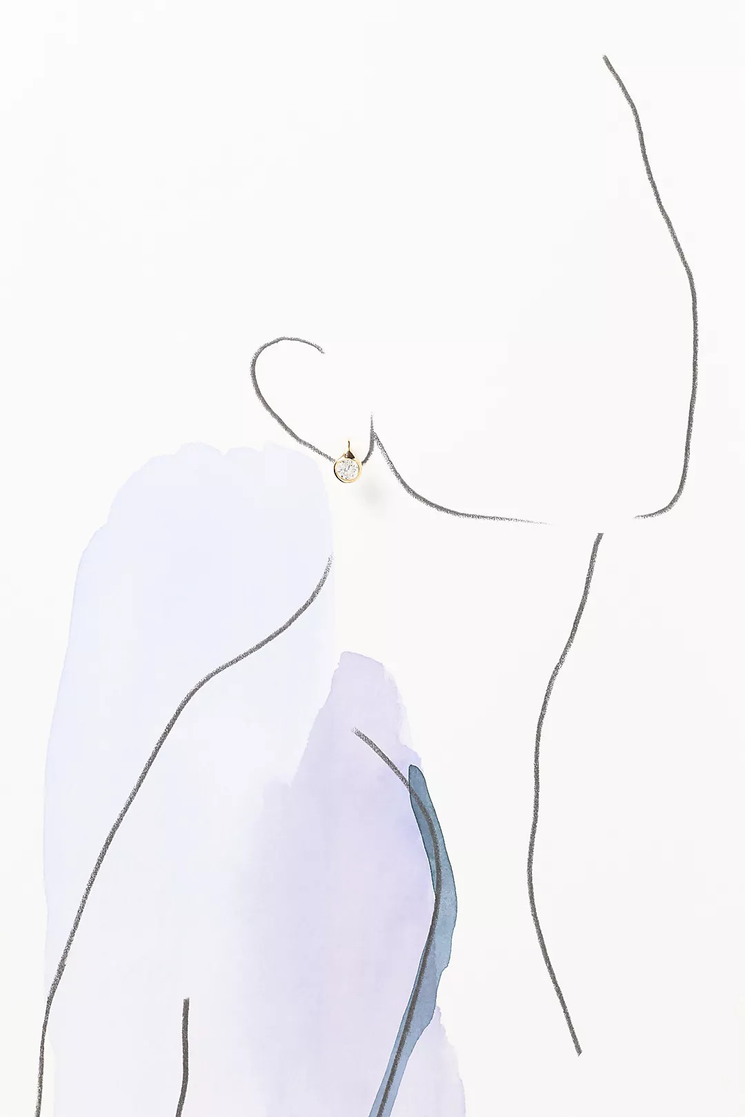 Crystal Fishhook Earrings | Anthropologie (US)