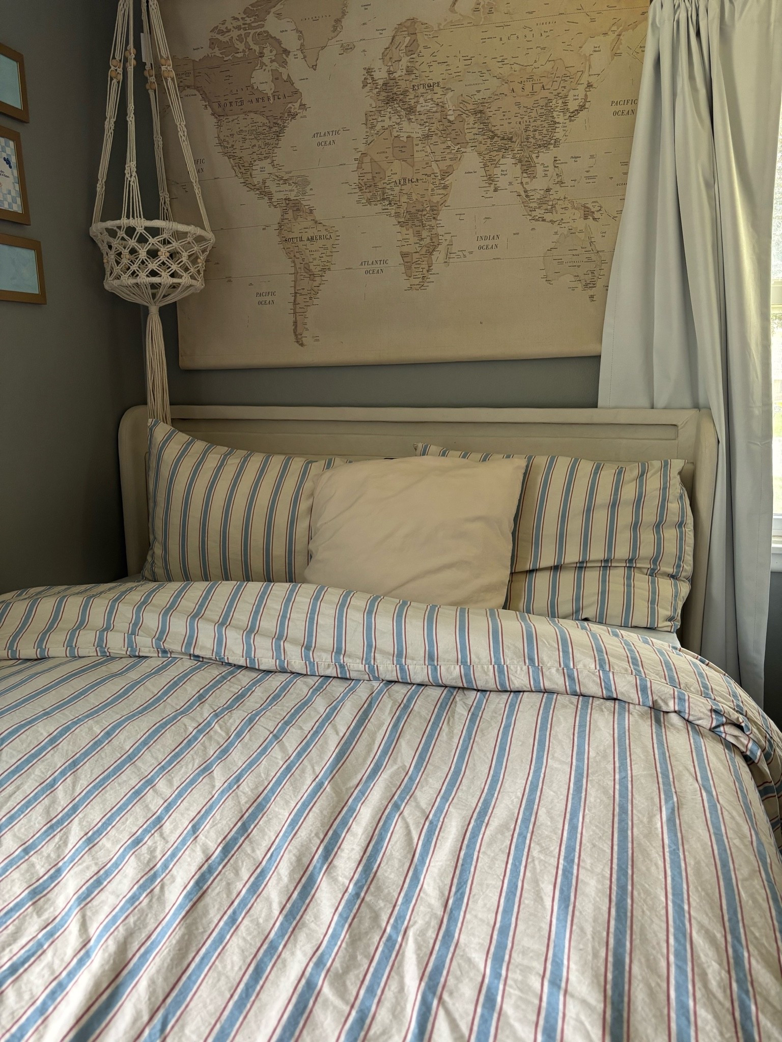 the cutest bedding for summertime! i have been so obsessed with stripes recently 🤍

#LTKmorningroutine #LTKHome #LTKdayinmylife