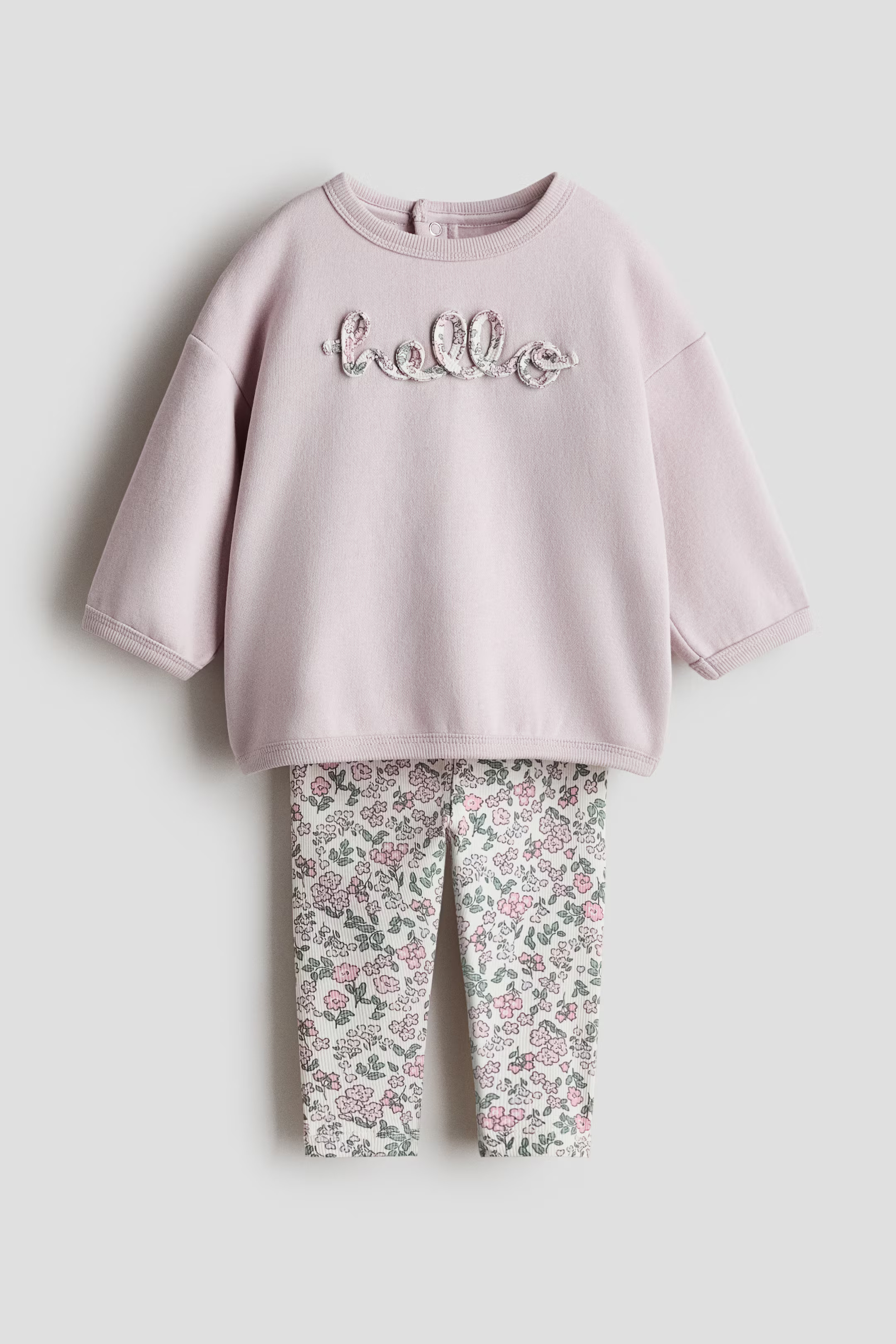 2-piece top and leggings set | H&M (UK, MY, IN, SG, PH, TW, HK)