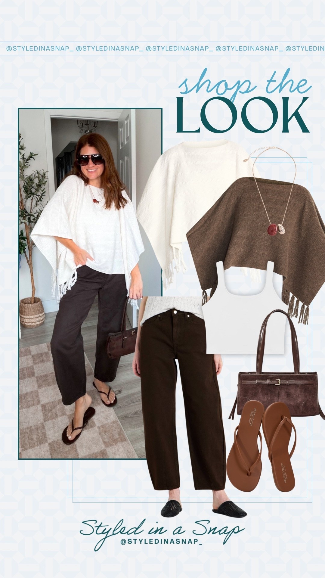 Loving a good sweater poncho moment for early fall! This one from Walmart is adorable, comfortable and you’re never gonna believe the price!

#LTKOver40 #LTKSeasonal