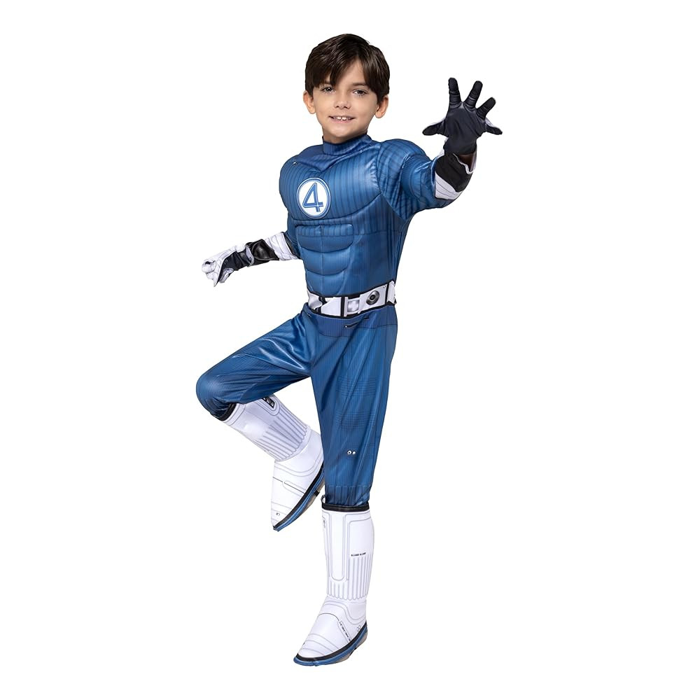 MARVEL Mr. Fantastic Official Youth Halloween Costume | Amazon (US)