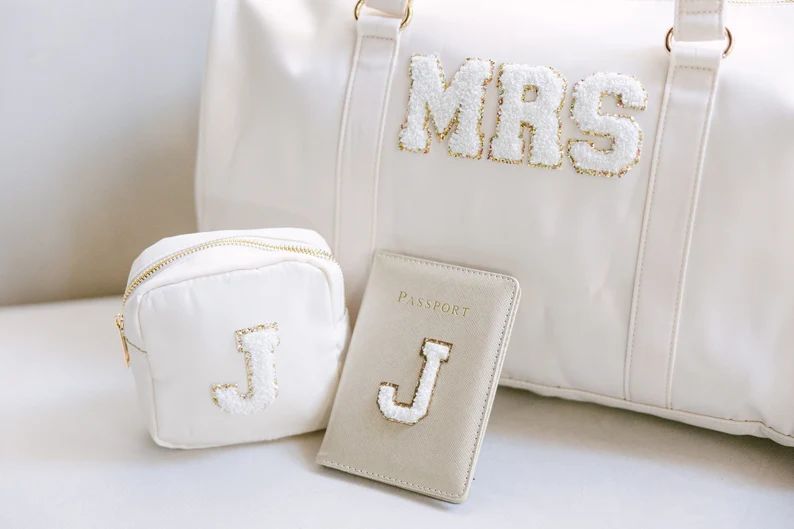 Personalized Bridal Bundle Bag Set  | Bride Gift | Honeymoon Travel Set | Custom Bride Duffle Bag... | Etsy (US)