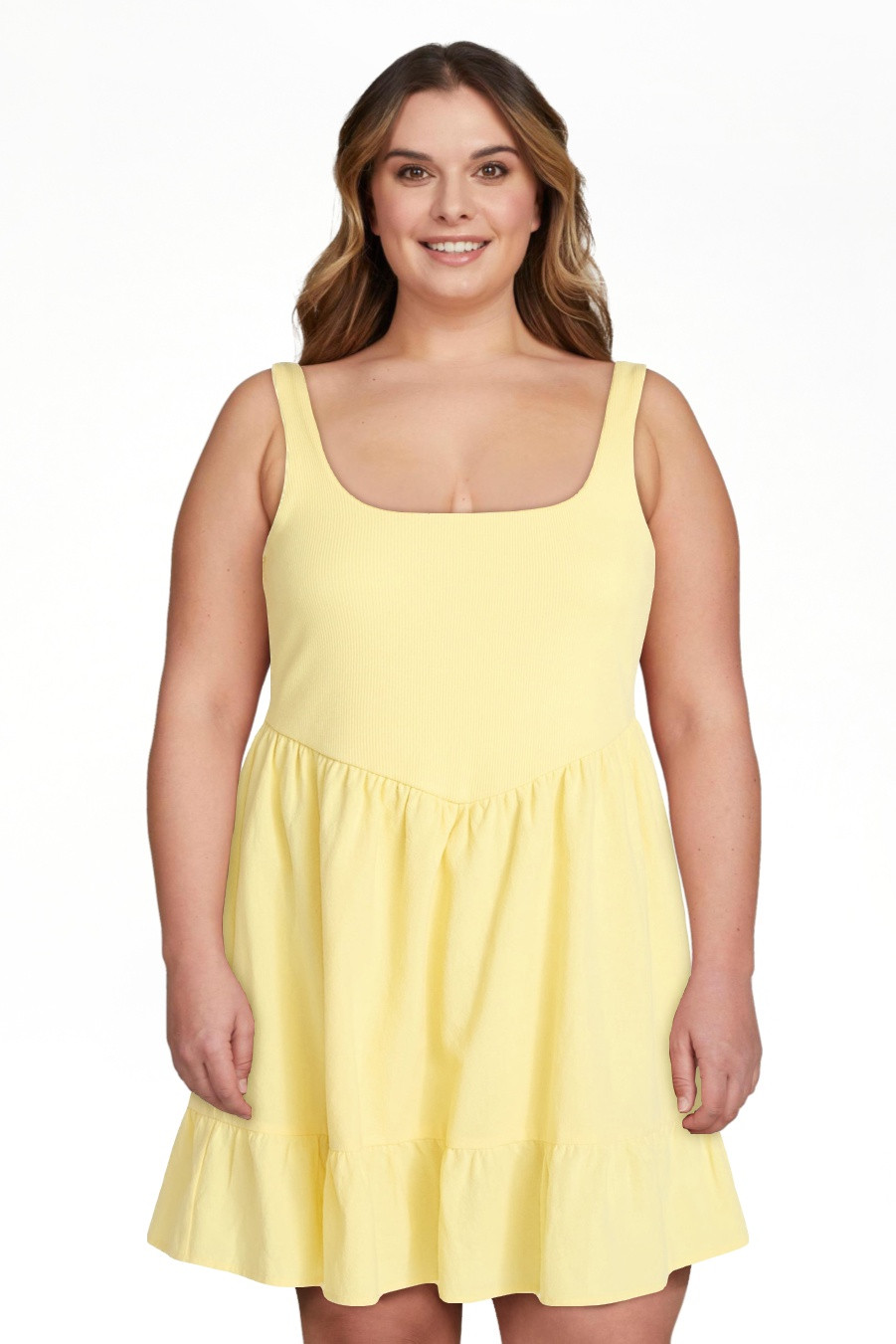 No Boundaries Mixed Media Mini Dress, Women's XXS-XXL | Walmart (US)
