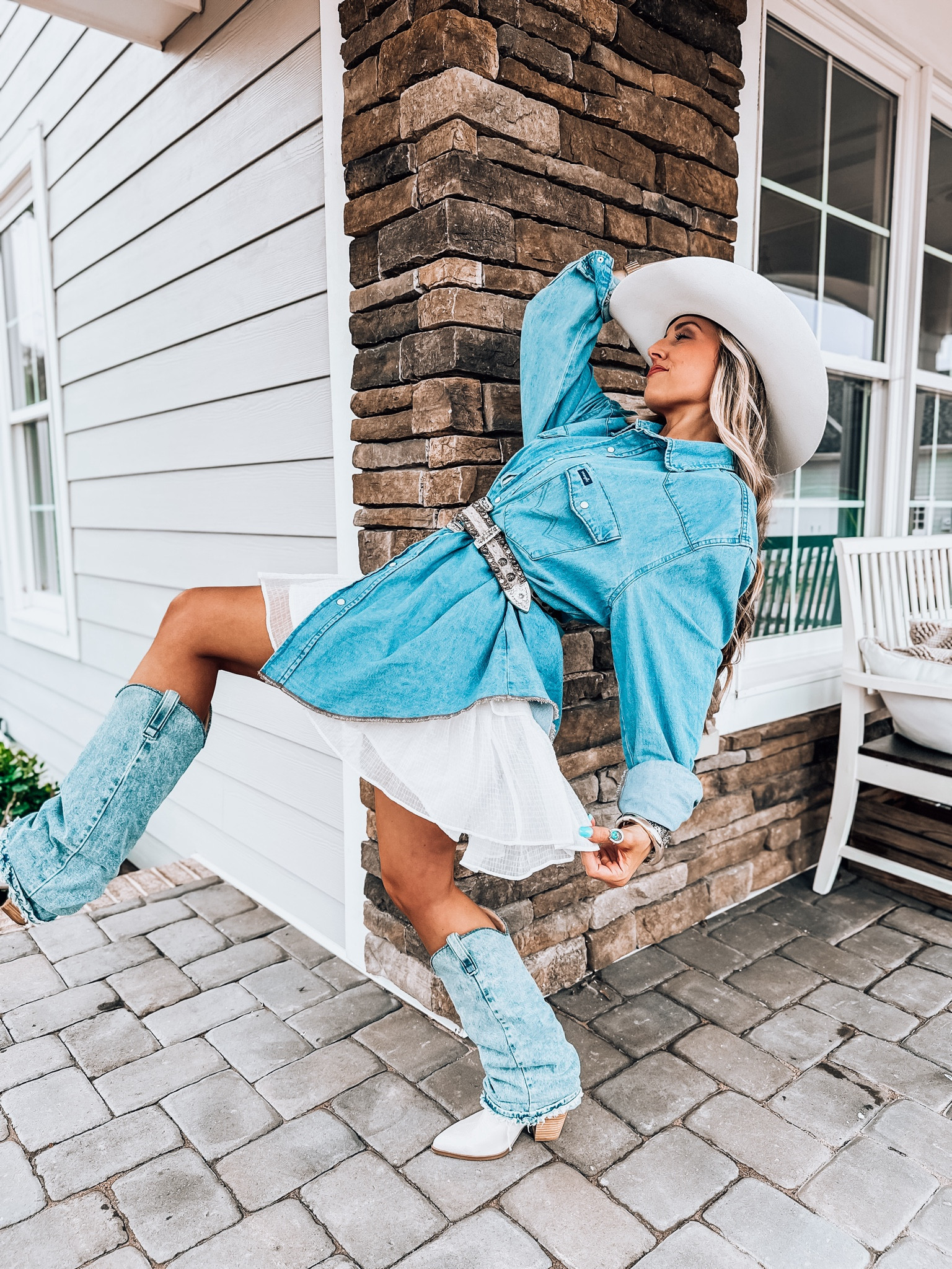 Western chic style || Spring outfit idea

#LTKshoecrush #LTKfindsunder100 #LTKstyletip