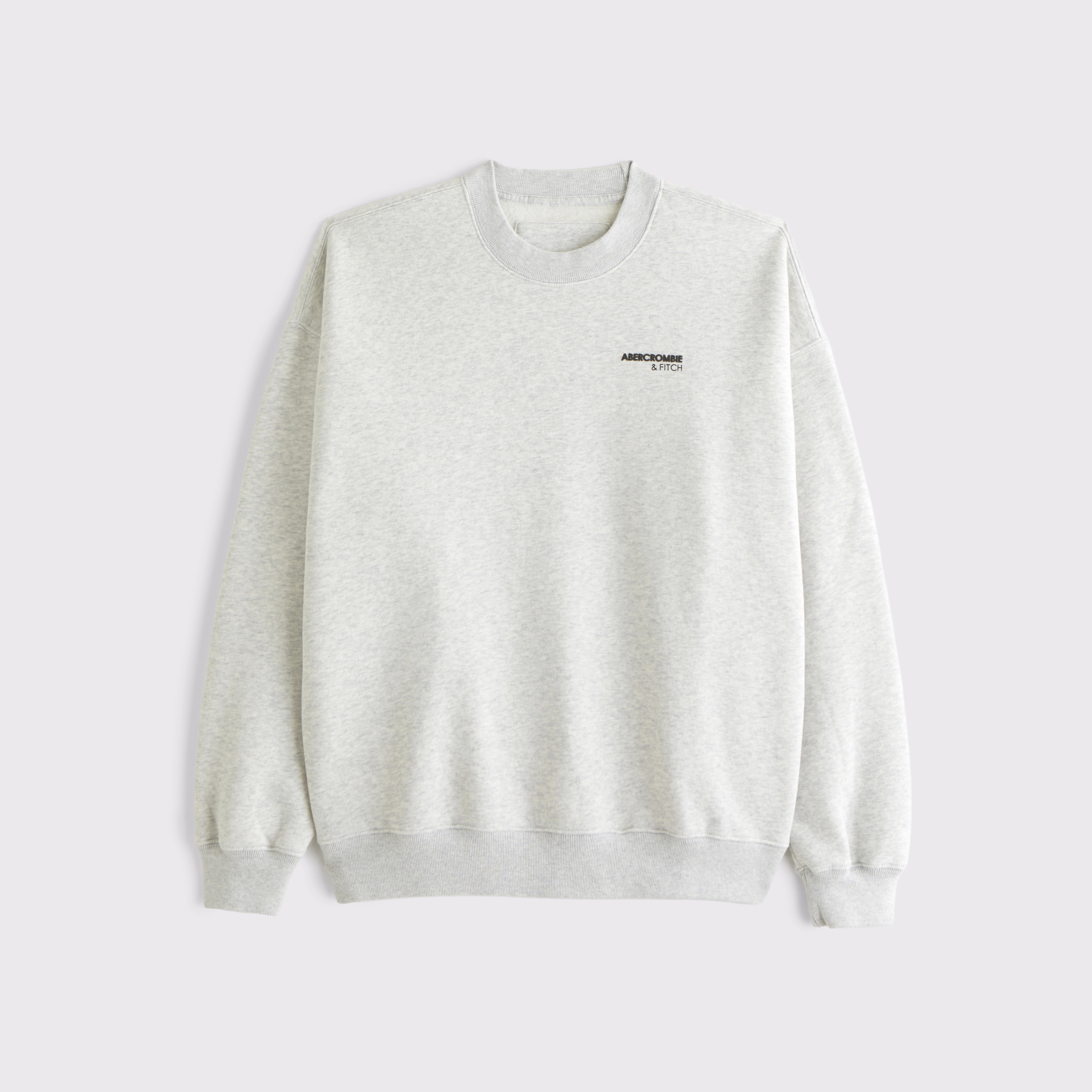 Micro-Logo Crew Sweatshirt | Abercrombie & Fitch (US)