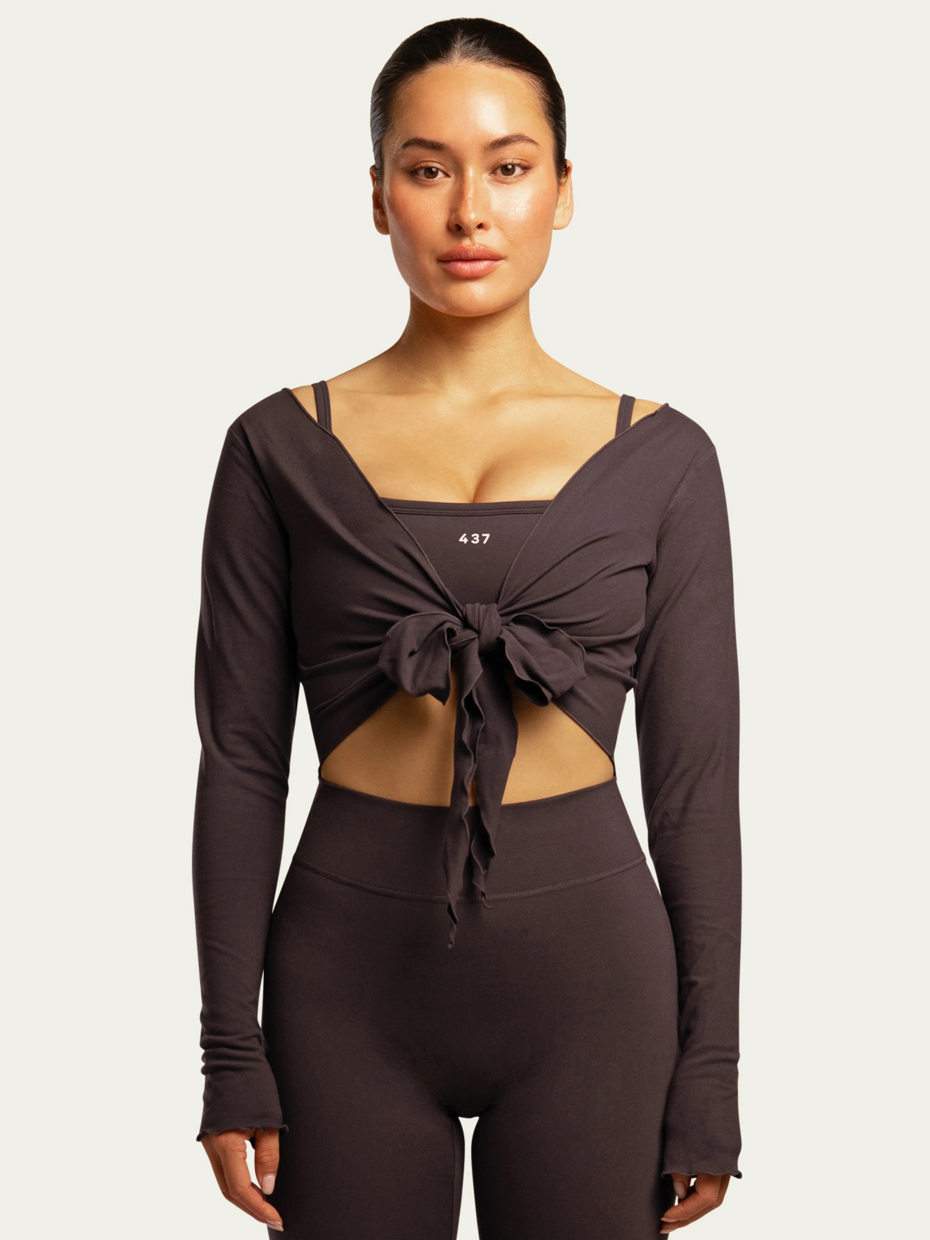 The Wrap Top / Espresso | 437