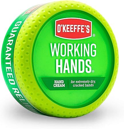 O'Keeffe's Working Hands Hand Cream, 3.4 Ounce Jar, (Pack 1) | Amazon (US)