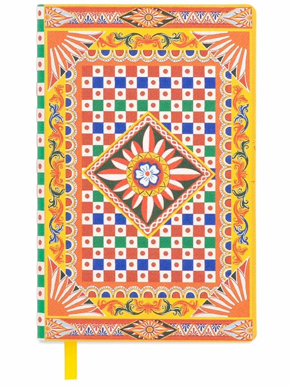 Dolce & Gabbana Carretto-print Notebook - Farfetch | Farfetch Global