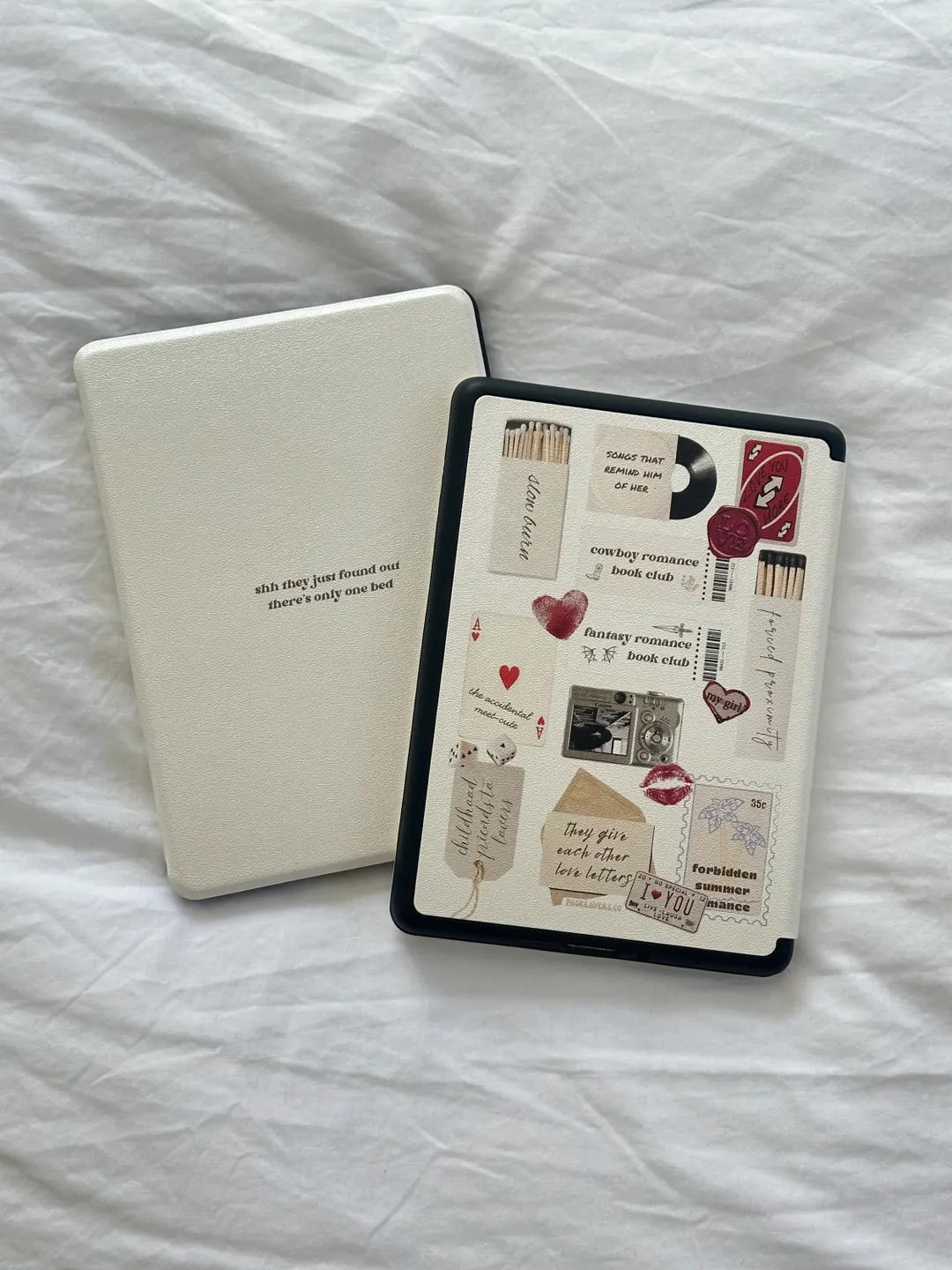 Trope Stamp Collage Kindle Case: Book Lover Gift | Etsy (US)