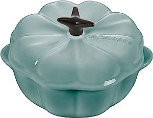 Le Creuset Stoneware Figural Pumpkin Petite Cocotte, 12oz, Sea Salt | Amazon (US)