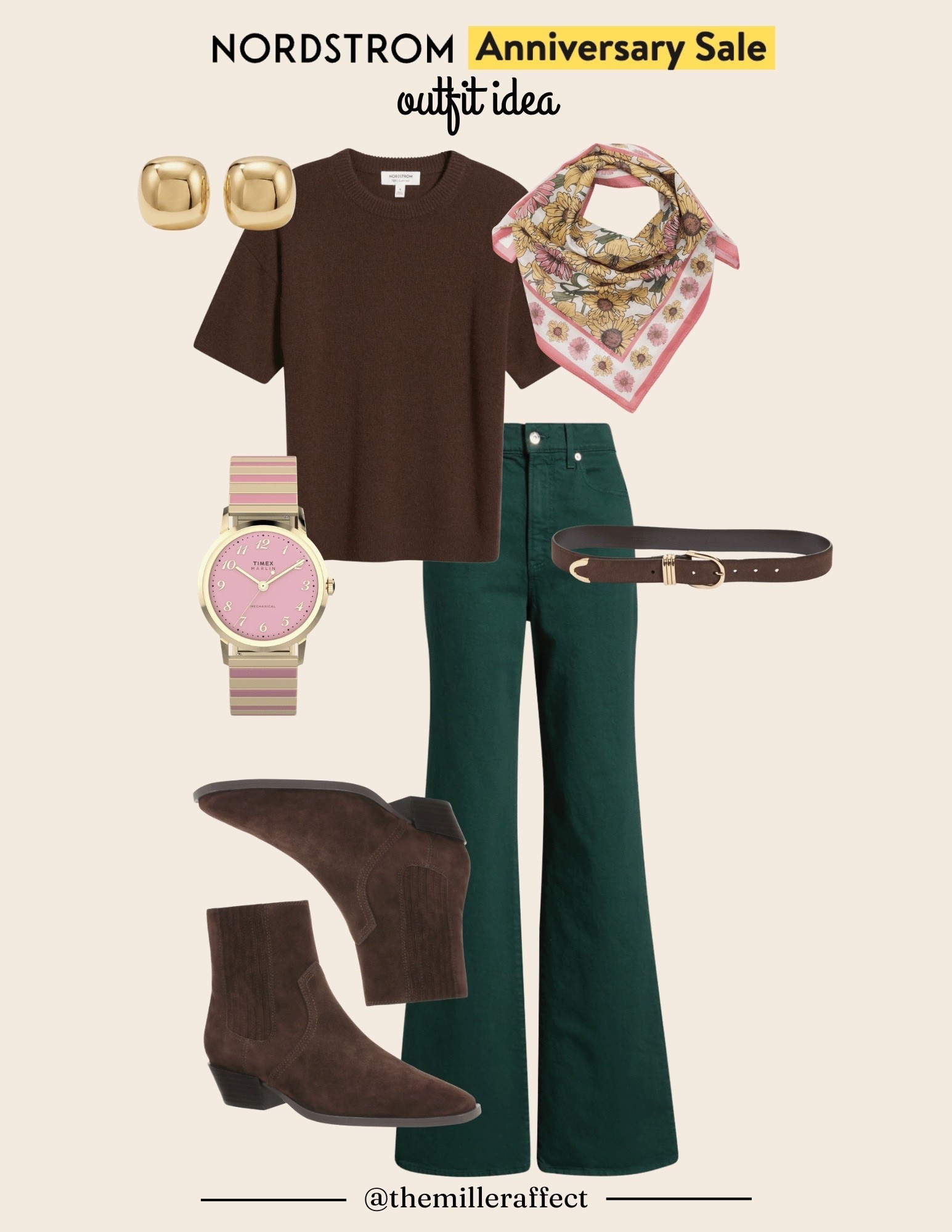 This is one of my favorite outfit ideas from the Nordstrom anniversary sale! These green jeans are so cute and I love the scarf trend. Be sure to grab any Kashmir you want during the sale because it’s such a great price.  Nsale ￼

#LTKootd #LTKgrwm #LTKSaleAlert