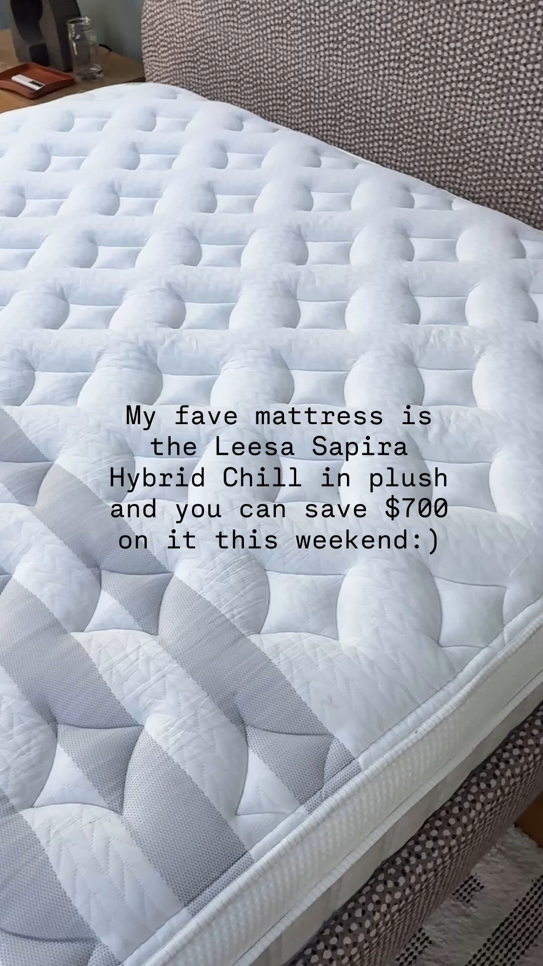 Y'all this is truly the best mattress ever. It's so soft and comfortable but also provides a ton of support. Leesa has tons of mattresses for every preference. Highly highly
recommended, and you can snag one at a great deal for their Presidents' Day sale that's still happening. 30% off select mattresses, plus save an extra $50 with code EMILY50 (that's $700 off!) @leesasleep #leesasleep #leesapartner #mattress